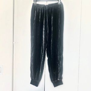 Rebecca Taylor | 8 | Crushed Velvet Jogger Pants